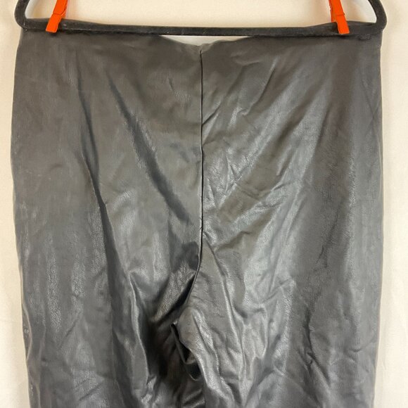 Good American Good Waist Vegan Leather Pants Faux Leather Leggings 5 US 2XL - Picture 8 of 11